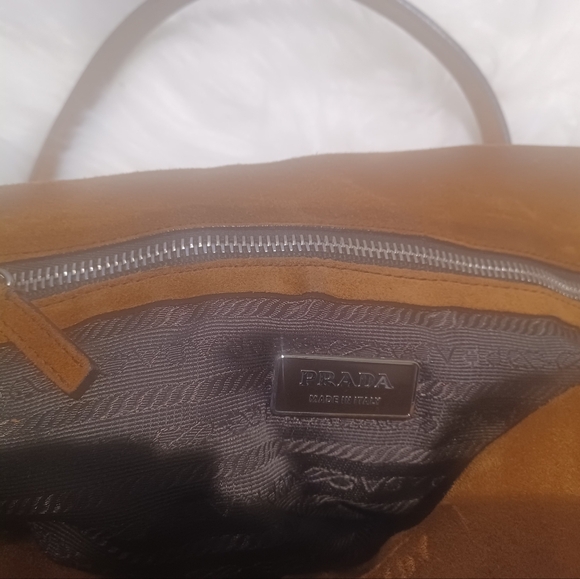 Authentic vintage Prada purse with some stains, mostly with good condition. - Picture 16 of 16